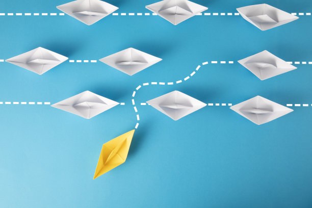 纸船的概念图片下载