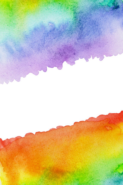 抽象水彩纸的边界纹理插图grunge模板设计，复古卡与复制空间图片下载