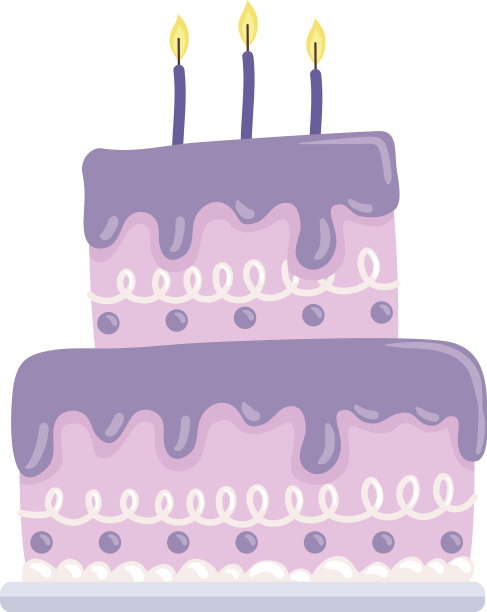 美味的生日蛋糕图片下载