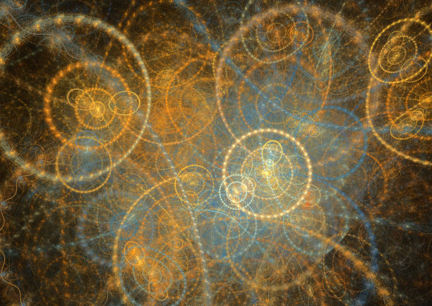 齿轮分形背景，机械和蒸汽朋克设计图片下载