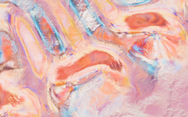 抽象渐变纹理，三维渲染。图片下载