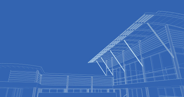 图纸中的建筑图纸图片下载