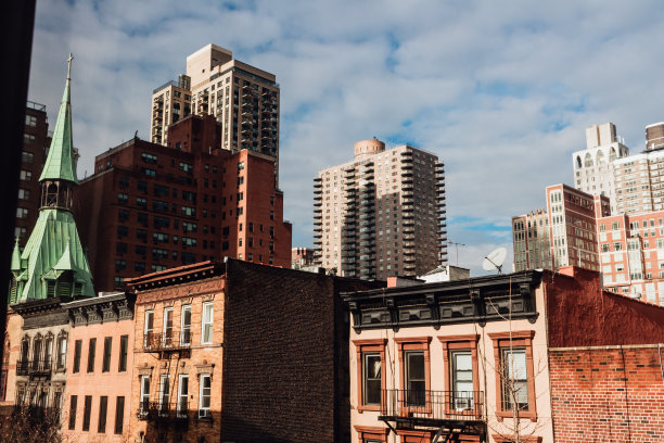 纽约城令人惊叹的建筑图片下载