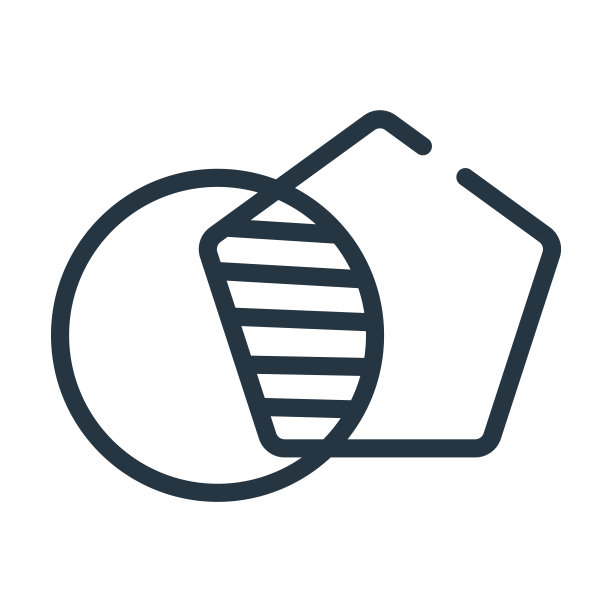 交叉细线图标。道路、方向线性图标由几何图形概念孤立轮廓标志。矢量插图符号元素的网页设计和应用程序。图片下载