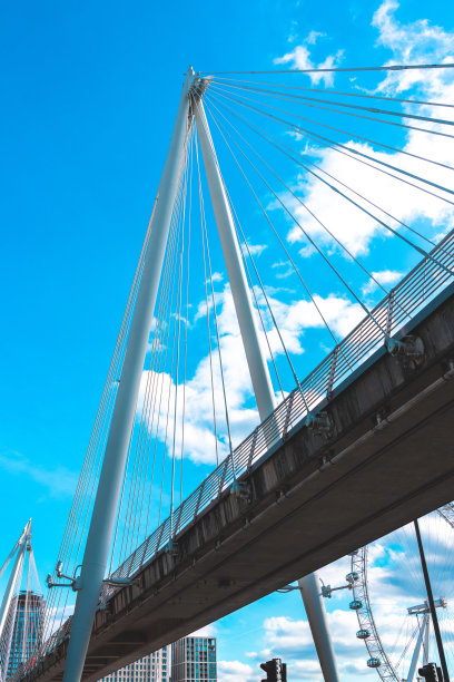 金禧桥在伦敦，英国的观点图片下载