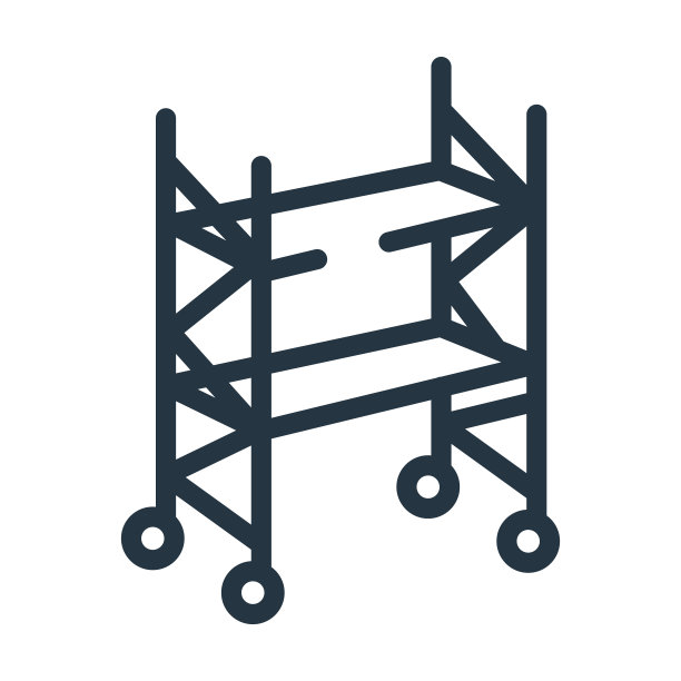搁置细线图标。内部，存储线性图标从工厂概念孤立的轮廓标志。矢量插图符号元素的网页设计和应用程序。图片下载