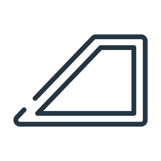 梯形细线图标。学校，几何线性图标从几何概念孤立轮廓符号。矢量插图符号元素的网页设计和应用程序。图片下载