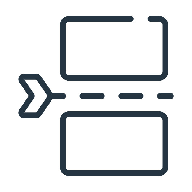 分页符细线图标。打破，业务线性图标从用户界面概念孤立轮廓符号。矢量插图符号元素的网页设计和应用程序。图片下载