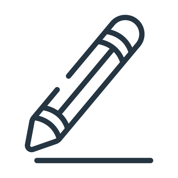 粗铅笔细线图标。Gross，教育线性图标从用户界面概念孤立的轮廓符号。矢量插图符号元素的网页设计和应用程序。图片下载