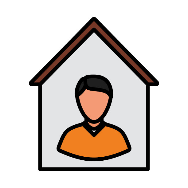 呆在家里的图标图片下载