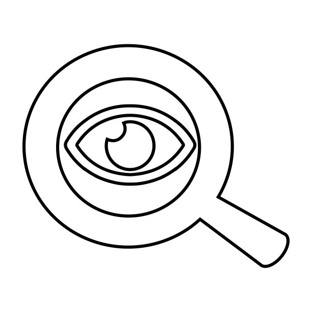 审计，眼睛，搜索图标图片下载