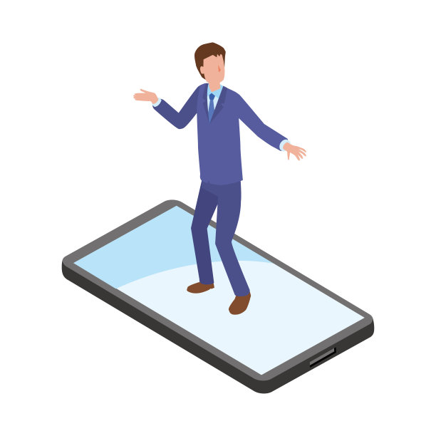 一个精通智能手机的男人图片下载