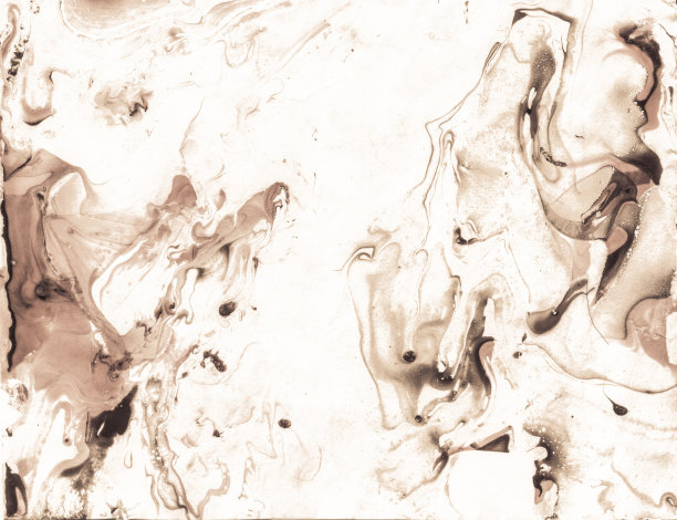 复古Grunge水彩画色彩流，部落印刷。轻抽象复古大理石，流动油漆，地面米色水彩。古色古香几何中国旗图片下载