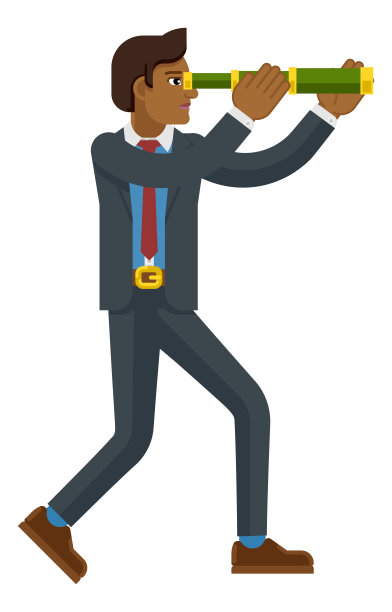 望远镜品质经营理念图片下载