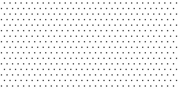 无缝的圆点图案模板-向量插图孤立在白色背景上图片下载