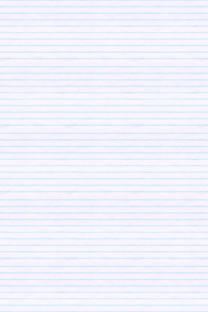 白纸上有蓝线，并在横线纸上剪出图形图片下载