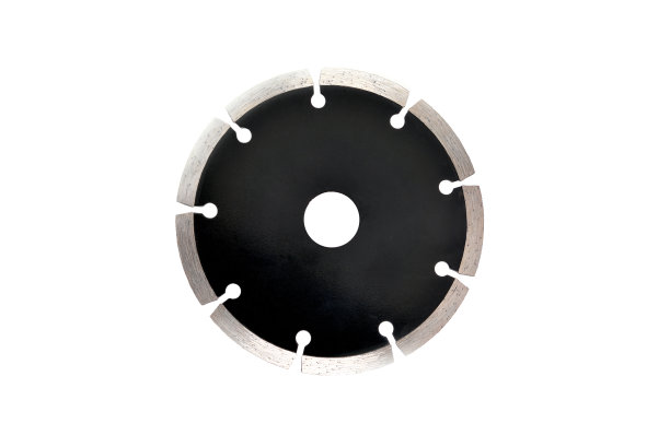 切割盘分割近距离孤立白色背景图片下载