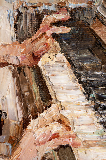 年轻漂亮女孩的肖像碎片。以富有表现力的方式创作。图片下载