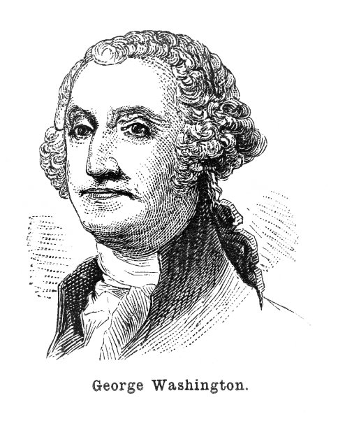 乔治·华盛顿肖像，美国第一任总统，独立战争，国父图片下载