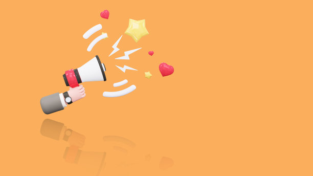 3d插图社交媒体营销SEO排名和推广。图片下载