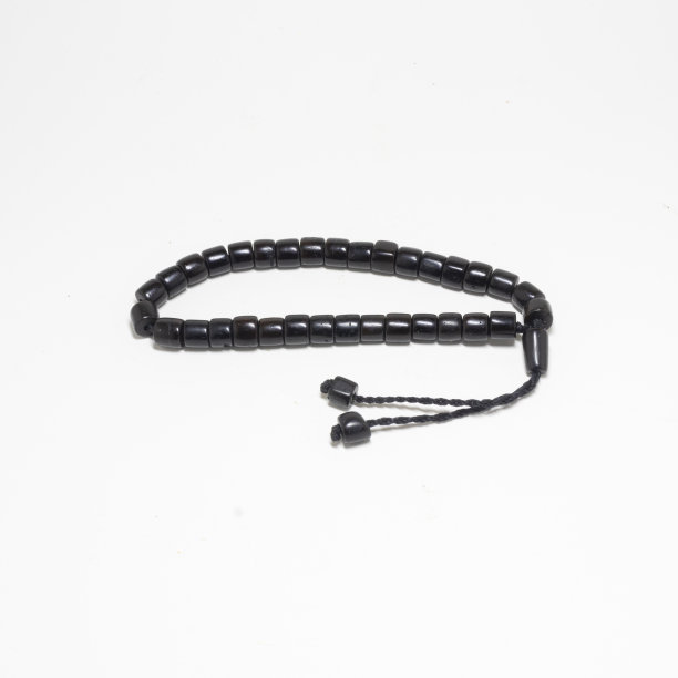 手链深棕色木珠图片下载