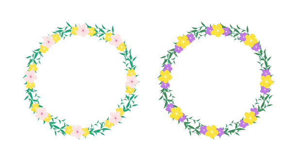 圆形花架，叶卷，花座图片下载