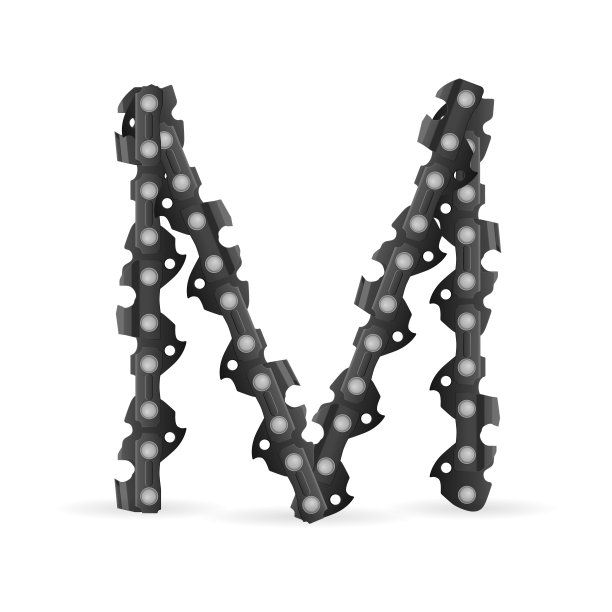 链锯链字M图片下载