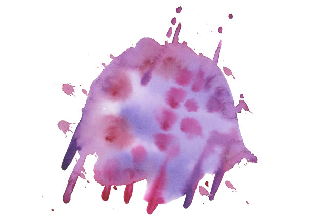 水彩抽象的污点图片下载