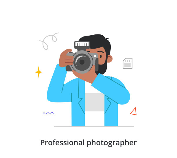 专业摄影师或摄影师抽象概念图片下载