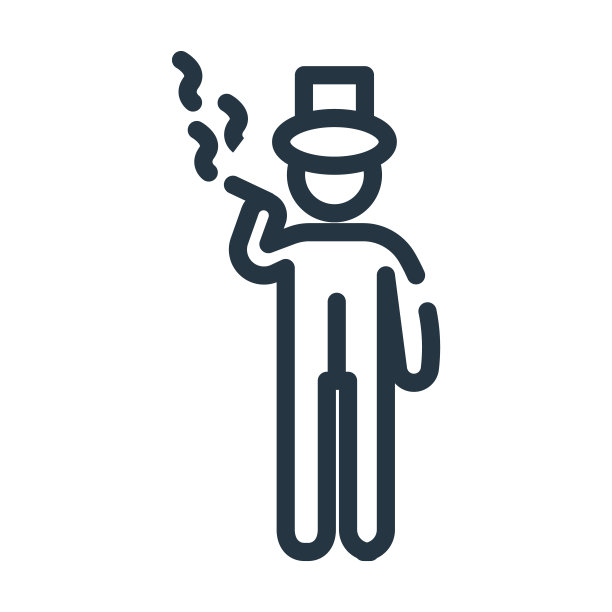 男人走路和抽烟的细线图标。人，没有线性图标从人们的概念孤立轮廓符号。矢量插图符号元素的网页设计和应用程序。图片下载