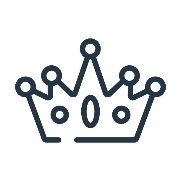 王皇冠细线图标。皇冠，女王线性图标从概念孤立轮廓标志。矢量插图符号元素的网页设计和应用程序。图片下载