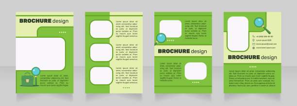 寻找国外职位空缺，空白宣传册设计图片下载