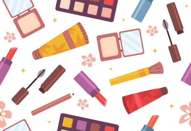 护肤无缝图案图片下载