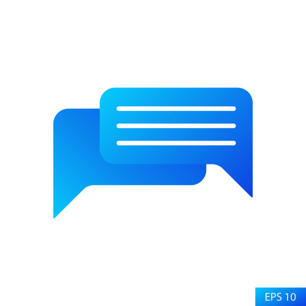 信息，沟通或气泡语音矢量图标在平面风格设计的网站设计，应用程序，UI，孤立在白色背景。EPS 10矢量插图。图片下载