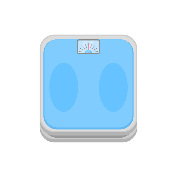 摘要平面卡通积极生活方式训练锻炼运动量表向量设计风格元素孤立年级学习概念图片下载