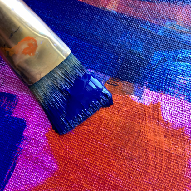 画布上的画笔图片下载