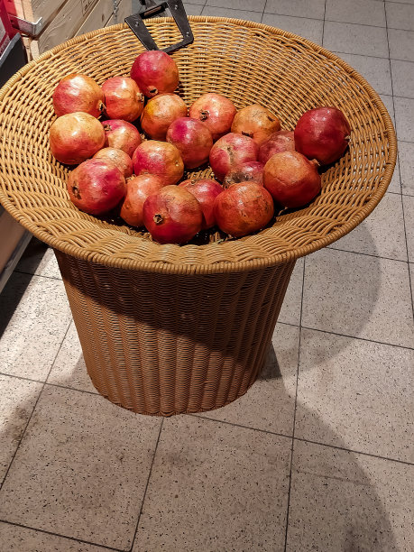 石榴在篮子里图片下载