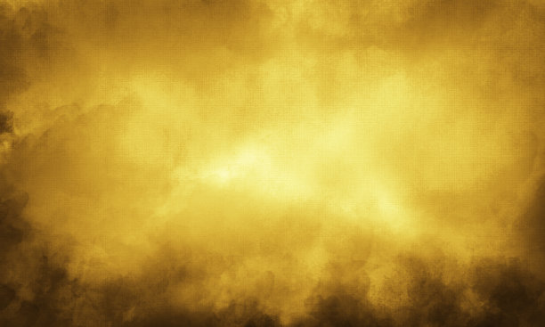 戏剧性的水彩小品背景橙黄色图片下载