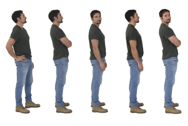 孤立在白色背景下的人图片下载