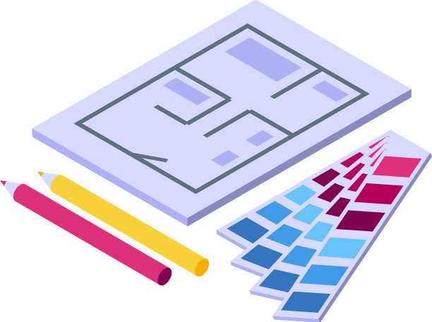 建筑师免费课程图标等距图片下载