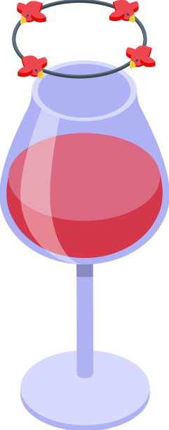 晕眩的酒杯图标等距生病图片下载