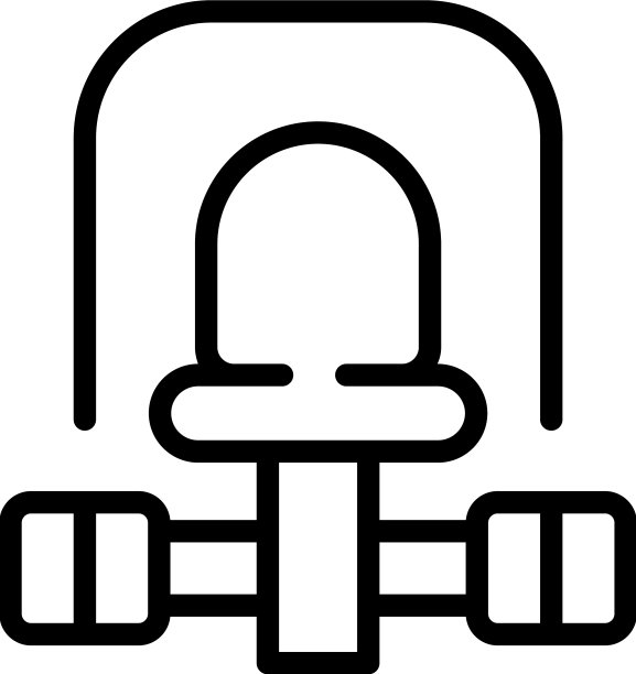 腿部健身器材图标轮廓健身图片下载