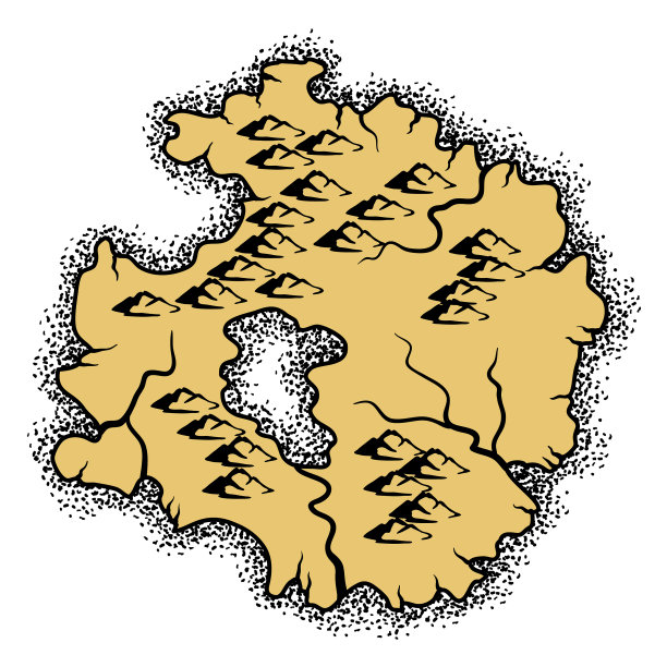 岛的旧地图的海洋或航海图片下载