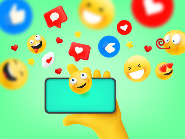 打开航运箱与飞行的图标。社交网络沟通概念。3 d矢量图图片下载