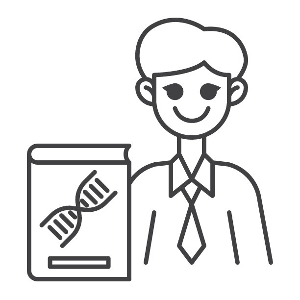 遗传科学老师行图标图片下载