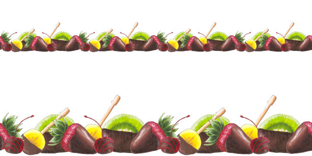 甜品水果边界隔离图片下载