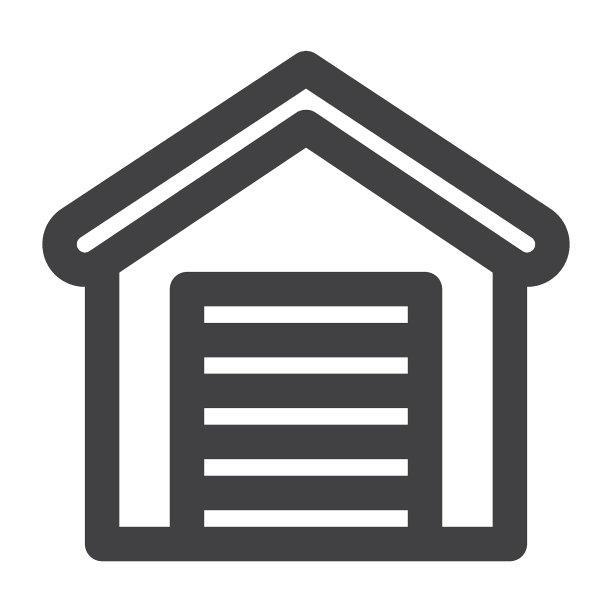 车库门线图标图片下载