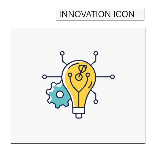 科技创新颜色图标图片下载