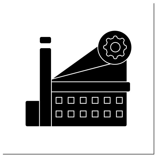 工厂字形图标图片下载