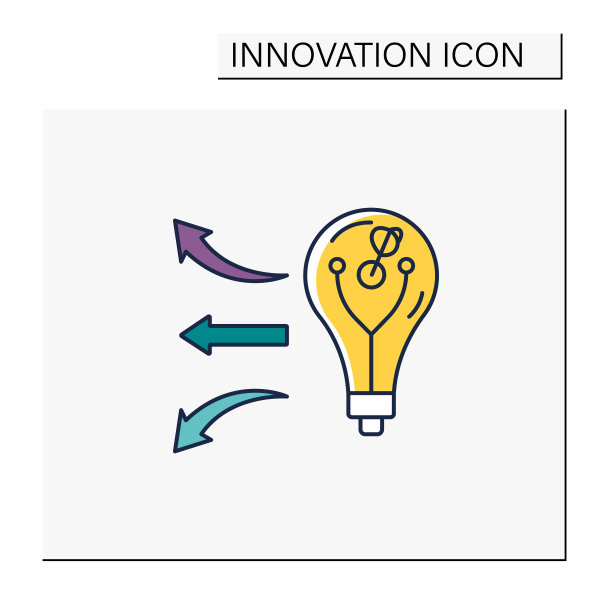 扩散创新的颜色图标图片下载